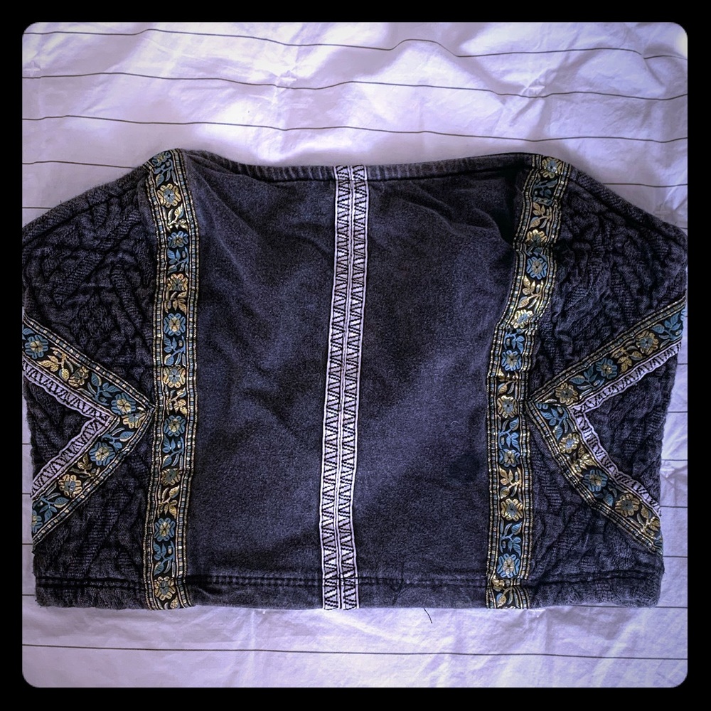 Urban Outfitters Tribal Detail Crop Top